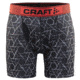 Craft Greatness Boxer 6 in - Men's-Caleido BW/Drama-Small