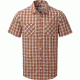 Crag Hoppers Corin Short Sleeve Shirt - Men's -Rust Check-Small