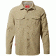 Crag Hoppers Nosilife Adventure Long Sleeve Shirt - Men's-Camel-Small