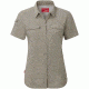 Crag Hoppers Nosilife Adventure Short-Sleeved Shirt - Women's-Mushroom-6