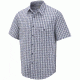 Crag Hoppers Seersucker Shirt - Men's -Blue Check-Small