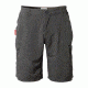 Craghoppers NosiLife Cargo Shorts - Mens-Black Pepper-10.5 in-36 Waist