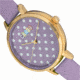 Crayo Dot Strap Watch, Purple/Purple, One Size, CRACR5904
