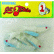 Creme Lures Lit'l Fishie Minnow Minnow, 10, 0.5in, White Pearl Blue, 2093-10