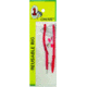 Creme Lures Midget Crawler Worm, 1, 0.5in, Red, 0402-01-1