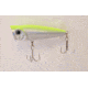 Creme Lures Ol Big Mouth Popper, Chartreuse Back, 2in, 1 per Pack, PP99