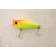Creme Lures Ol Big Mouth Popper, Chartreuse Orange Back, 2in, 1 per Pack, PP37