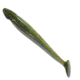 Creme Lures Reel Scremer Bait Shad, 1, 5in, Magic Shad, 9113-05