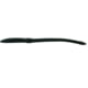 Creme Lures Scoundrel Soft Plasti Worm, 4, 6in, Black, 0103-66-1