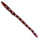 Creme Lures Scoundrel Worm, 1, 6in, Purple White Dots, 170-99