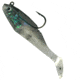Creme Lures Spoiler Shad Bait w/Spiner Shad, 1, 3in, Black Back, SSB301S