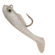 Creme Lures Spoiler Shad Bait w/Spiner Shad, 1, 1.5in, Pearl, SSB102S