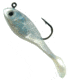 Creme Lures Spoiler Shad Bait w/Spiner Shad, 1, 2in, Pearl, SSB202S