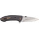 CRKT Avant Folding Knife w/Locking Liner, 3.175in 8Cr14MoV Steel Blade, Black Weaved Carbon Fiber - 1 Layer &amp; Black G10 Handle, Black, 4620