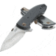 CRKT Avant Folding Knife w/Locking Liner, 3.175in 8Cr14MoV Steel Blade, Black Weaved Carbon Fiber - 1 Layer &amp; Black G10 Handle, Black, 4620