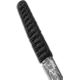 CRKT Obake Fixed Blade Knife, 3.55in, 65Mn Carbon Steel Blade, Wharncliffe Blade, Black Cord Wrapped Handle, 2367