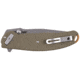 CRKT Butte Deadbolt Lock 3.36in Assisted Opening Folding Knife