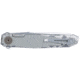 CRKT Facet Viral Folding Knife, 3.5in, CPM S35VN Stainless Steel Blade, Drop Point Blade, Titanium Handle, K254TM390