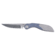 CRKT Fial Folding Knife, 3.62in, M390, Drop Point Blade, Blue G10 Handle, 5671