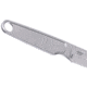 CRKT HangTi Fixed Blade Knife, 1.06in, Titanium Blade, Drop Point, Gray Titanuim Handle, 7066