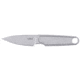 CRKT HangTi Fixed Blade Knife, 1.06in, Titanium Blade, Drop Point, Gray Titanuim Handle, 7066