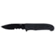 CRKT Ignitor Linerlock Assisted Opening Folding Knife, 3.48in, 8Cr13MoV, Drop Point, Black G10 Handle, 6885