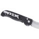 CRKT M16?02X Folding Knife, 3.11in, D2 Tool Steel Blade, Drop Point Blade, Black G10 Handle, M16-02X