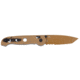 CRKT M16?14XD Folding Knife, 3.97in, D2 Tool Steel Blade, Drop Point Blade, Tan G10 Handle, M16-14XD