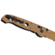 CRKT M16?14XD Folding Knife, 3.97in, D2 Tool Steel Blade, Drop Point Blade, Tan G10 Handle, M16-14XD