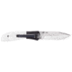 CRKT M4-02M Linerlock Assisted Opening Folding Knife, 3.25in, 8Cr13MoV, Drop Point, White Resin Infused Fiber Handle, M4-02M
