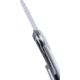 CRKT Monument Folding Knife, 3.07in, 8Cr13MoV Stainless Steel Blade, Drop Point Blade, Silver G10 Handle, 4001