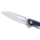 CRKT Padawan Folding Knife, 3.01in, 8Cr13MoV Stainless Steel Blade, Drop Point Blade, Black G10 Handle, 6075