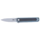 CRKT Pup Folding Knife, 2.09in, AUS-10, Drop Point Blade, Gray G10 Handle, 7070