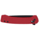 CRKT Q Compact Folding Knife, 3.05in, D2 Tool Steel Blade, Drop Point Blade, Red G10 Handle, 7075R