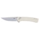 CRKT Q Compact Folding Knife, 3.05in, 14C28N, Drop Point Blade, Sand G10 Handle, 7075S