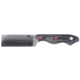CRKT Razel Fixed Blade Knife, 2.97in, 8Cr13MoV Stainless Steel Blade, Chisel Blade, Silver G10 Handle, 4037