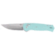 CRKT Sero Folding Knife, 3.02in, S35VN, Drop Point Blade, Aqua G10 Handle, 7170B
