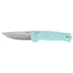 CRKT Sero Folding Knife, 3.02in, S35VN, Drop Point Blade, Aqua G10 Handle, 7170B