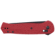 CRKT Sero Folding Knife, 3.02in, S35VN, Drop Point Blade, Black/Red G10 Handle, 7170R