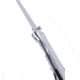 CRKT Slag Assisted Opening Folding Knife, 2.95in, D2, Drop Point, Gray Stainless Steel Handle, 7600