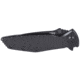 CRKT Slag Assisted Opening Folding Knife, 2.95in, D2, Drop Point, Black Stainless Steel Handle, 7600K