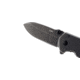 CRKT Squid Assisted Opening Folding Knife, 2.37in, 8Cr13MoV, Drop Point, Stainless Steel Handle, 2493