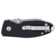 CRKT Squid Button Lock Folding Knife, 2.27in, 8Cr13MoV Stainless Steel Blade, Drop Point Blade, Black G10 Handle, 2474
