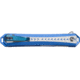 CRKT Stickler Linerlock Assisted Opening Folding Knife, 3.38in, 12C27, Spear Point, Blue/Silver Aluminum, 6710