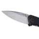 CRKT Tuna Compact Folding Knife, 2.73in, 8CR13MoV, Drop Point Blade, Silver G10 Handle, 2522