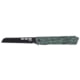 CRKT Zephyr Folding Knife, 3.22in, 14C28N, Drop Point Blade, Black/Green G10 Handle, 3850G