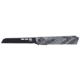 CRKT Zephyr Folding Knife, 3.22in, 14C28N, Drop Point Blade, Black/White G10 Handle, 3850W