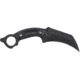 CRKT Du Hoc Fixed Blade Knife w/Sheath, 5.095in SK5 Steel Blade, G10 Handle, Black, 2630