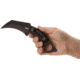 CRKT Du Hoc Fixed Blade Knife w/Sheath, 5.095in SK5 Steel Blade, G10 Handle, Black, 2630