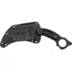CRKT Du Hoc Fixed Blade Knife w/Sheath, 5.095in SK5 Steel Blade, G10 Handle, Black, 2630